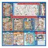 Kawaii Design 3D Scenery Stickers Special Economic Zone Stacking Sticker Book  Festival Gift