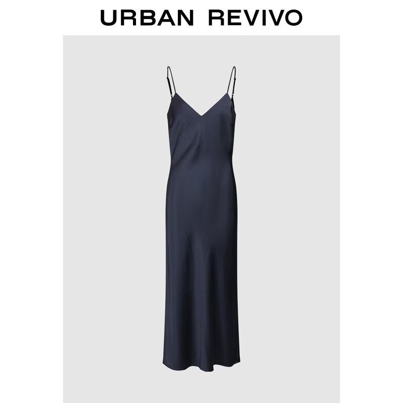 

UR 2026 Spring Elegant V-Neck Camisole Dress M