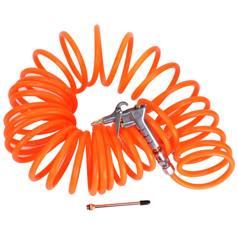 High-Pressure Copper Nozzle Air Blow Gun with Extended Nozzle - Pneumatic Dust Removal Tool, Free Shipping Included.