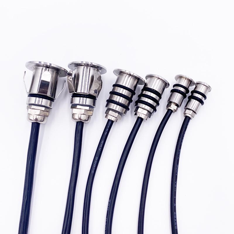 Mini LED IP68 Wasserdicht Edelstahl Poolleuchte DC12V 24V Treppen Durchgang Garten Terra Spots Unterirdische Leuchten