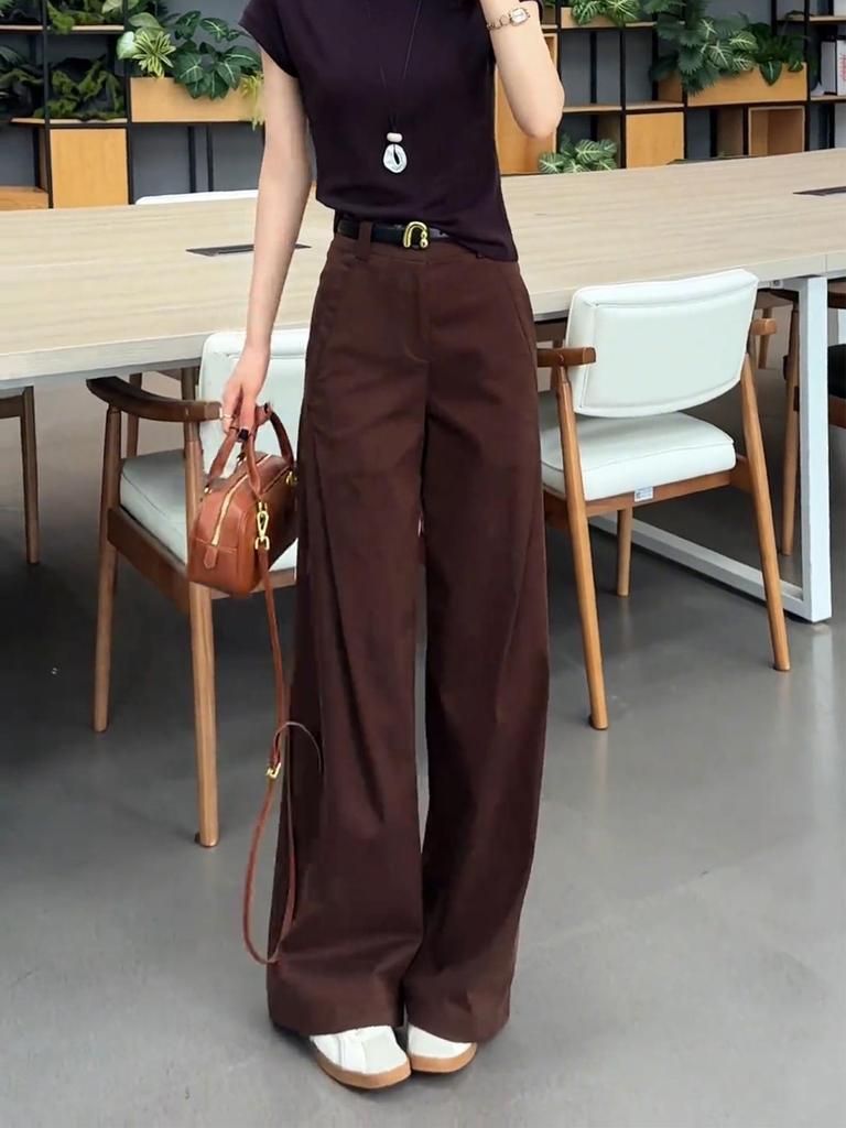 Damenmode Scimitar High-Waist Haremshose - Frühling/Herbst 2025 Schlankmachend Schmales/ Gerades Bein.