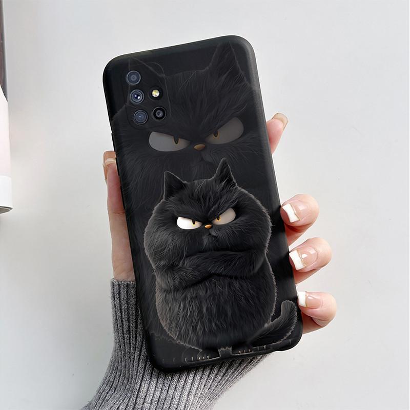 For Samsung Galaxy M51 Case SM-M515F 6.7'' Cute Cartoon Cat Fox Back Cover Soft Silicone Phone Case For Samsung M51 M 51 Fundas
