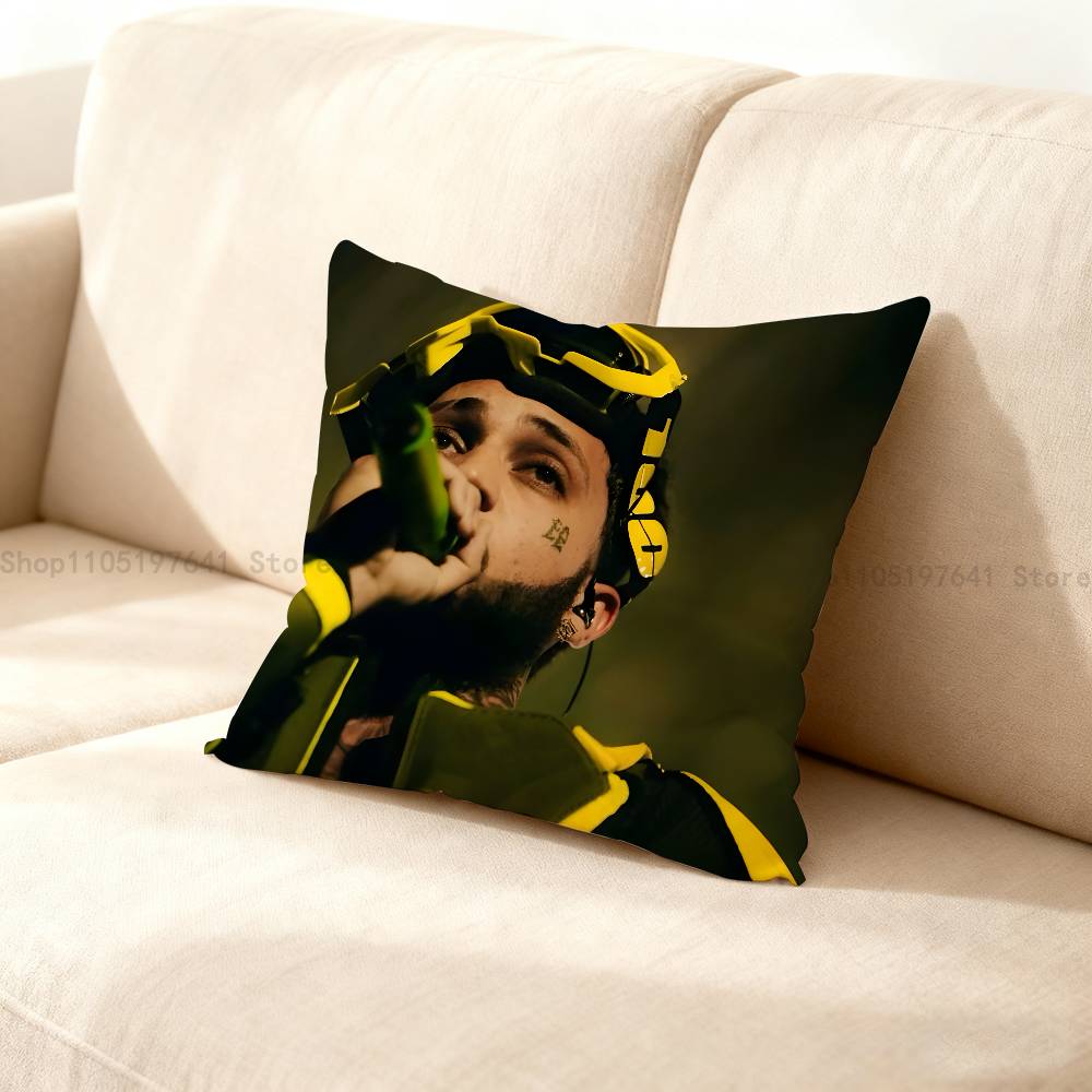 JJC Reyes Los Green Lanters Anime Celebrity Merchandise AllMatch Printed Pillow Case Sofa Car Office Room Decoration Protector