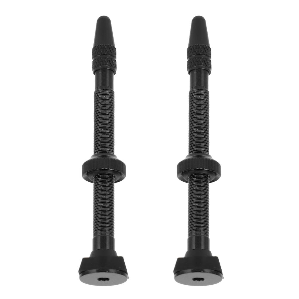 2pcs 60mm Tubeless   Valve Stem Lightweight Alloy Valve Stem for Mountain Road Bike