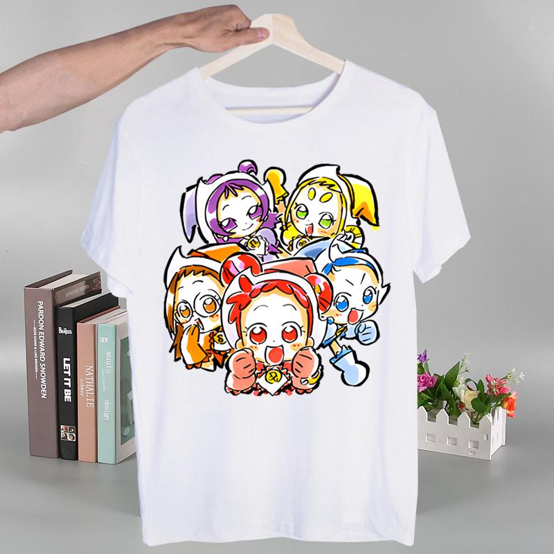 Ojamajo Doremi Magical  Harajuku T-shirts Summer  Unisex/Wo Unisex Hip Hop Funny Print Tshirt Streetwear T Shirt Short Sleeve Tee Top Shirt