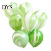 Wedding Party Balloon 10Pcs/Set 12-inch Latex Agate Pattern Anti-burst Thicker Festival Props Birthday Home Ornament Accessories