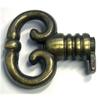 Furniture Key - STRAUSS - 14456 - Old Bronze - Bronze - Aged Finish