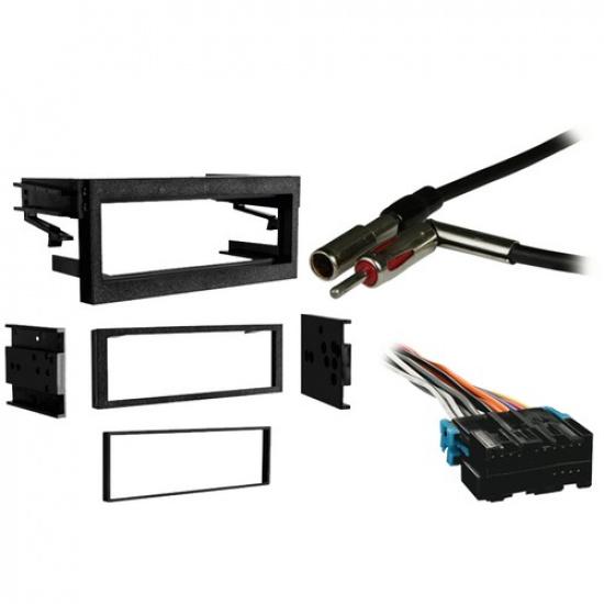 Fits Chevy Full Size Van Express 96-00 Single DIN Harness Radio Dash Kit