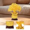 Money Tree Figurine Creative Money Bag Prosperity Sculpture Decorative Statue Tabletop Ornament for Shelf Living Room Entrance