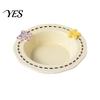 High-temperature Ceramic Bowl Feeding for Dogs & Cats, Whisker Friendly Kitten Food Non-tip Cat Dish Water Dish, Wide Shallow Pet Feeder Plate Dry Wet