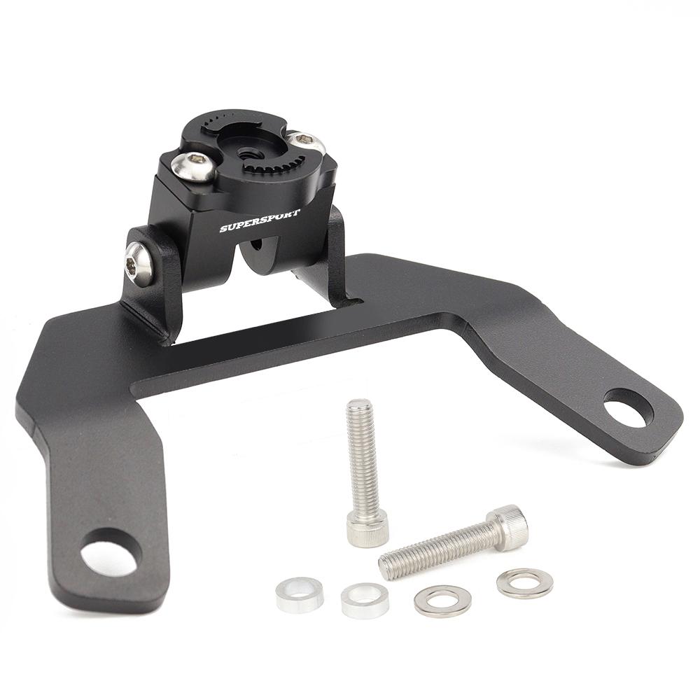 Motorcycle GPS Mount Navigation Bracket Phone Adapter Holder For Ducati SuperSport 939/S 2017-2020 SuperSport 950/S 2021-2024