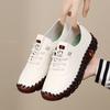 Export Large Size Soft Sole Single Shoes New Spring and Autumn Flat Bottom Fashion Soft Leather Mother Shoes Handmade Shoes