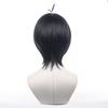 Eileen Blue Locks Kiyoshi Seiichi Wig, Heat-Resistant, Anime Wig, Disguise Wig, School Festival Wig [Includes Net]