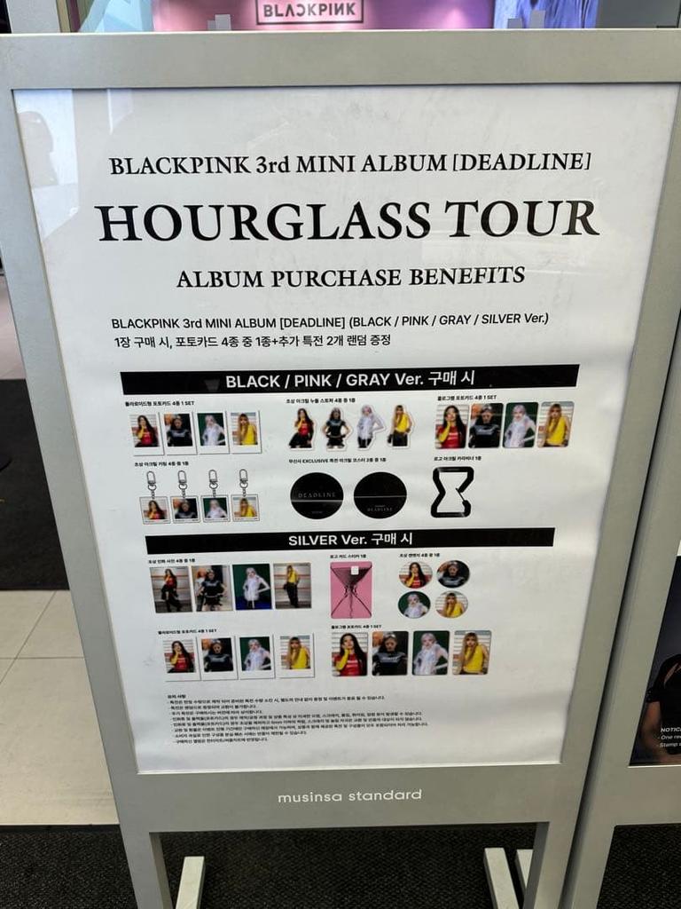 [USED] BLACKPINK Jisoo, Jennie, Lisa, Rosé, Korea Pop-up Store Bonus Photocard