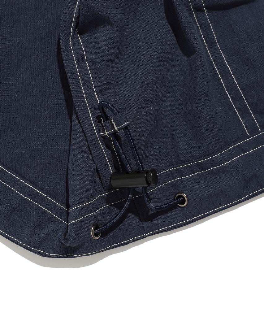 Aeca Stitch Hoodie Sports Jumper-Navy