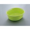 Made In Japan Oval Washing Tub, 5.3L Capacity, for Washing and Soaking Dishes, Vegetables, and Fruits (Green)