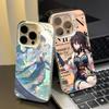 Honkai Star Rail Ruan Mei Handyhülle für iPhone 17 17Air 16 15 14 13 12 11 Pro Max Plus Bunt Silber