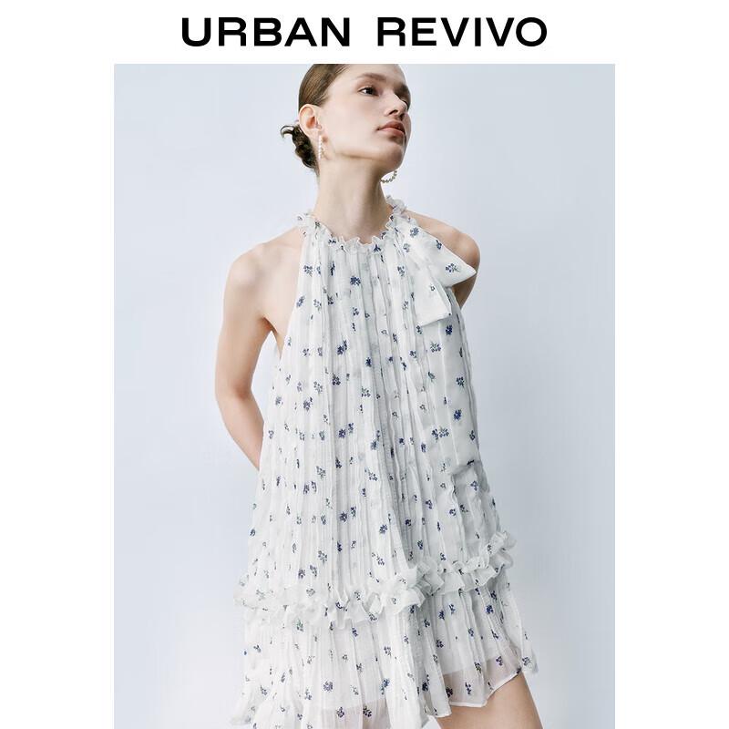 

UR 2025 Summer Floral Sleeveless Dress XL