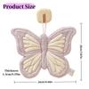 Cartoon Butterfly Shape Hand Towel Quick Drying Strong Water Absorption Bathroom Kitchen Rag Thickened Coral Fleece Washcloth