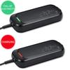 Qoltec Fast Charger for Electric Scooter Bike 36V | 42V | 2A | 5.5*2.1 | Waterproof + Power Cable