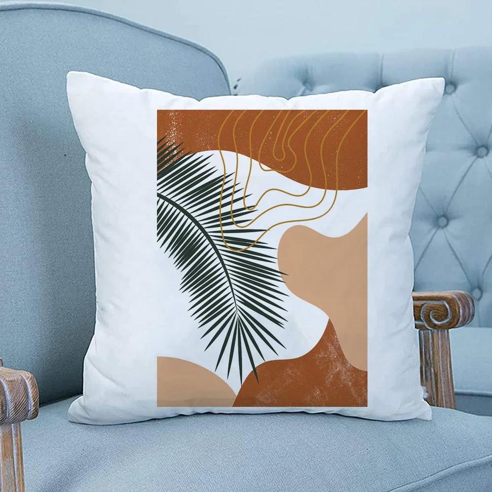 Colorful and minimalist geometric printed pattern cushion cover for home living room sofa chair decorative pillowcase