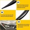 Headlight Eyelid Eyebrows Eye Lid Brow Gloss Black For Infiniti Q50 2014- EA