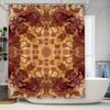 Colorful Shower Curtain With Abstract Landscape Design Modern Bathroom Decor For Home Living Room Or Bathing Area (128 Character