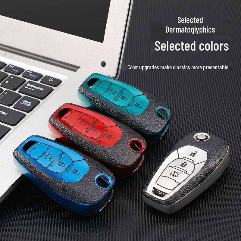 Chevrolet New Cruze Leather Key Cover - KOWOZ Car Key Bag