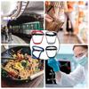Protective Face Shield Face Shield Mask for Work Full Face Shield for Whacking Face Shield Mask with 20Pcs Filter
