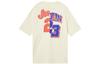 Jordan T Shirts Men's Beige Crew Neck Moderate