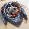 Women's Magnetic Buckle Cotton Scarf - Stylish, Lightweight, Comfortable Neck Protection