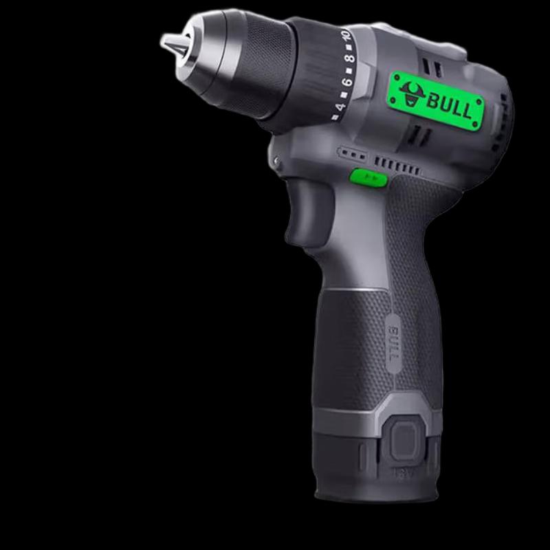 BULL 16V Cordless Brushless Drill/Screwdriver CN plug (adapter included)