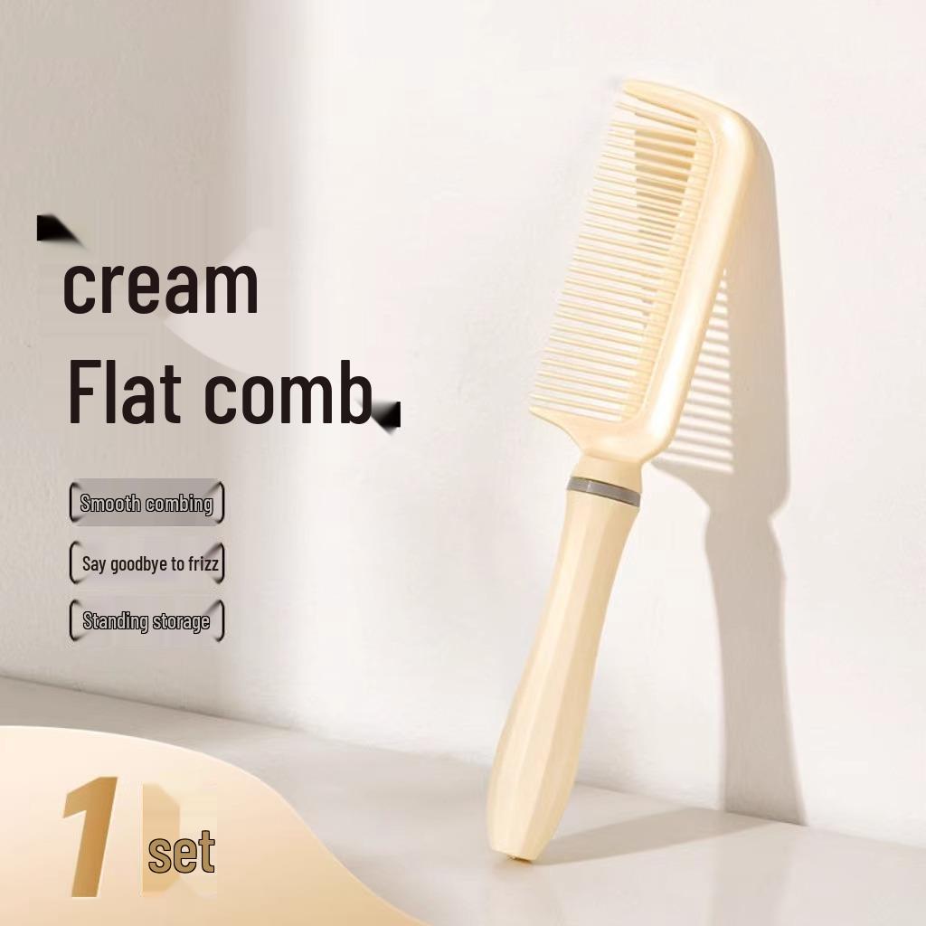 Fluffy Cushion Long Hair Comb Set: Airbag, Straightener, Curler, and Massage Comb for Students and Women.