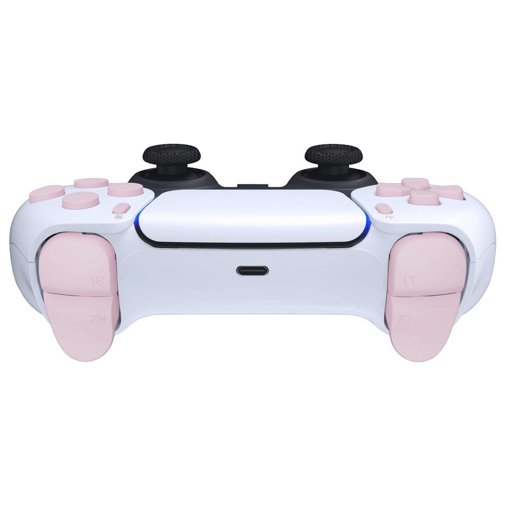 eXtremeRate Replacement for PS5 Controller and Face Compatible with PlayStation 5 Full Set of Pure Color Buttons Not Blossom D-Pad (BDM-010 & 020),