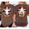 Mickey Mouse Halloween Shirt: Ghost & Pumpkin Tee