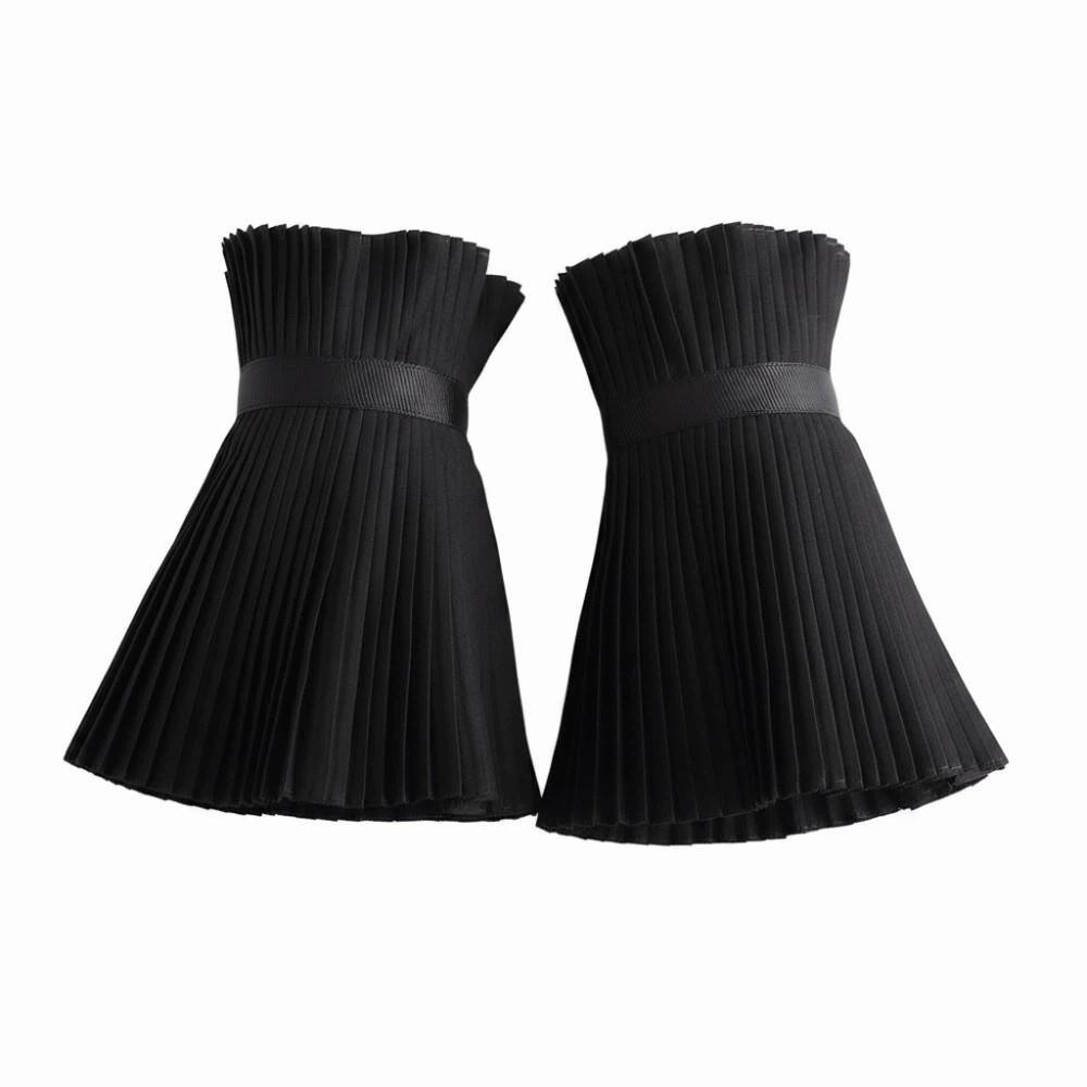 Flared Fan-shaped Drape Organ Pleats Fake Collar  Lolita Fashion Enthusiasts