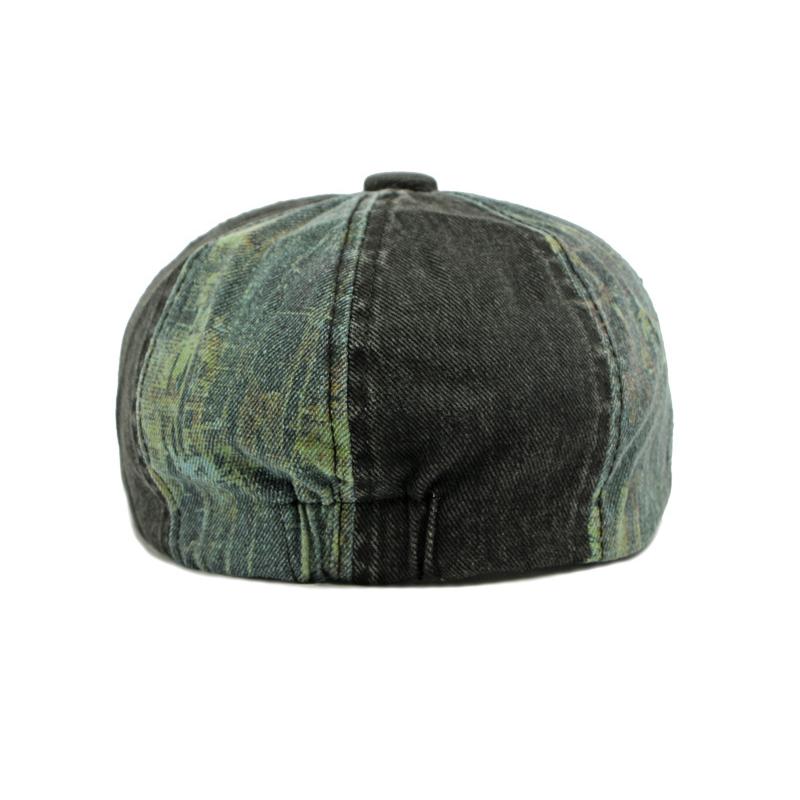Octagonal Cap Men British Vintage Beret Duck Tongue Newsboy Cap