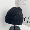 One Hat and Two Large Head Circumference Stacking Hats Winter Wool Blended Knitted Hats Versatile Double-layer Thickened Hats Are Worn Upside Down