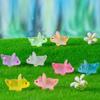 Glowing Resin Dinosaur Figurine For Fairy Garden Decor In Assorted Colors
