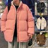 Simple Double-sided Padded Jacket, Winter Velvet and Thickened Boys' Padded Jacket, Young and Young Lapel Jacket, Padded Jacket.