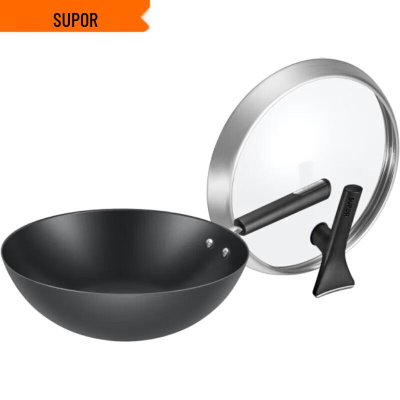 SUPOR True Rust-Proof Cast Iron Wok