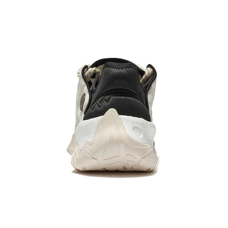 Li Ning Jackie Chan Collection Casual Shoes Men's Low Top Eggnog Gray/Ivory/Coin Gray AGLS075-5