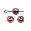 Floral Edge Spacer Beads Ornate Metal Small Hole Charms For Bohemian Beading Supplies