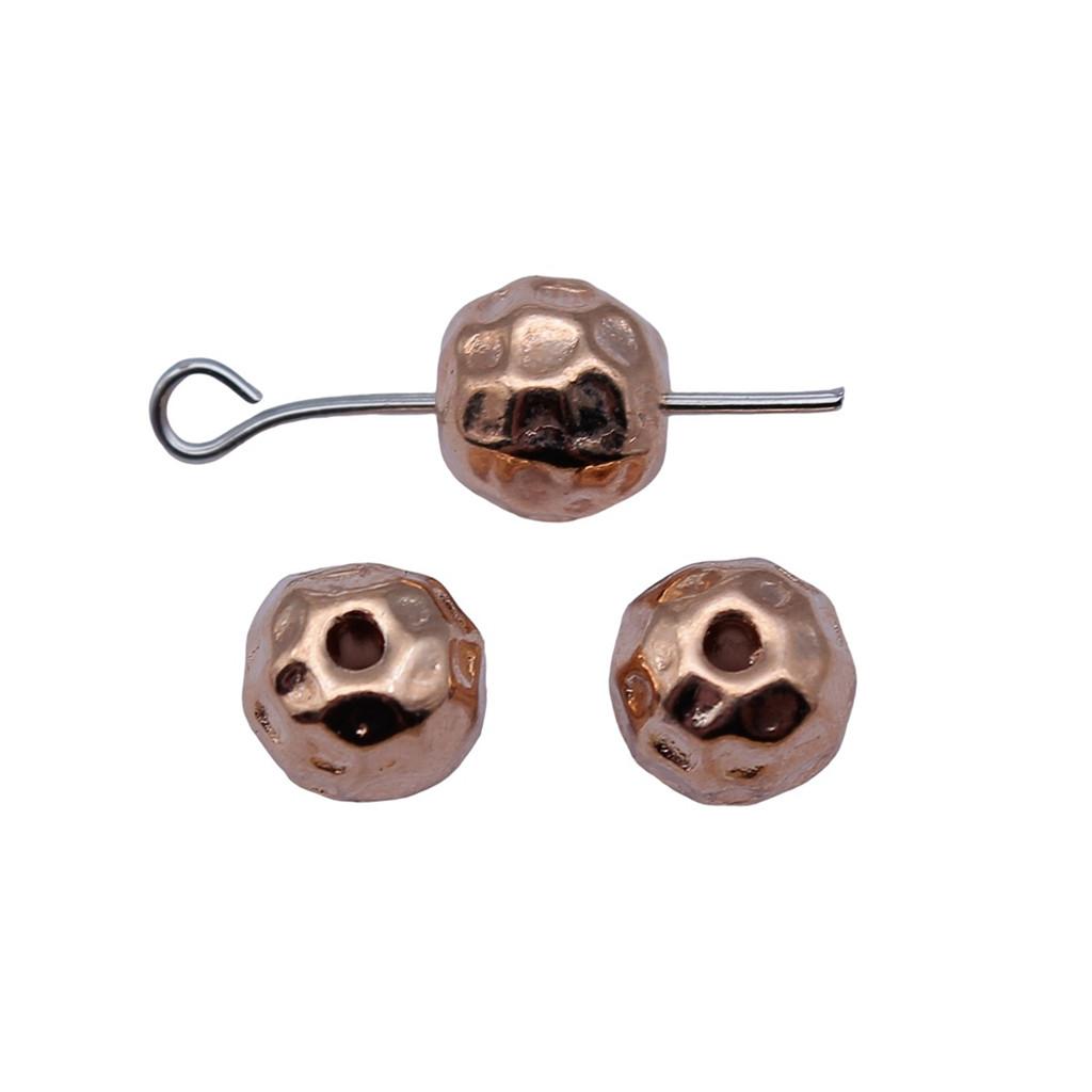 Floral Edge Spacer Beads Ornate Metal Small Hole Charms For Bohemian Beading Supplies