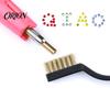 Rhinestone Applicator Kit with 7 Tips Hotfix Tips, Hot Fix Setter Fabric Embellishment Craft Tools Wand Tool, for DIY Clothing Projects Shoes