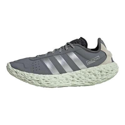 Zponge Grigio Opaco Argento Sneakers Unisex Grigio-Quattro Rosso Solare JH8111
