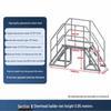 JINGGENG Mobile Industrial Crossover Platform Ladder