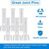 36/24/12 Sets 7cm/6cm/5.5cm Pool Joint Pins with Rubber Seals Replacement for Intex Round Metal Frame Swimming Pool Accessories