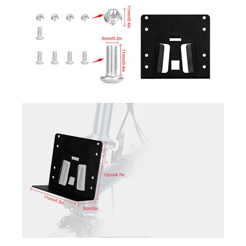 Bike Bag Adapter Front Bag Carrier Block Adapter ForBrompton Bike Folding Sbag Basket Bicycle Bag Cycling Accessory