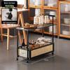 Multifunctional Tiered Kitchen Countertop Spice and Utensil Organizer Shelf